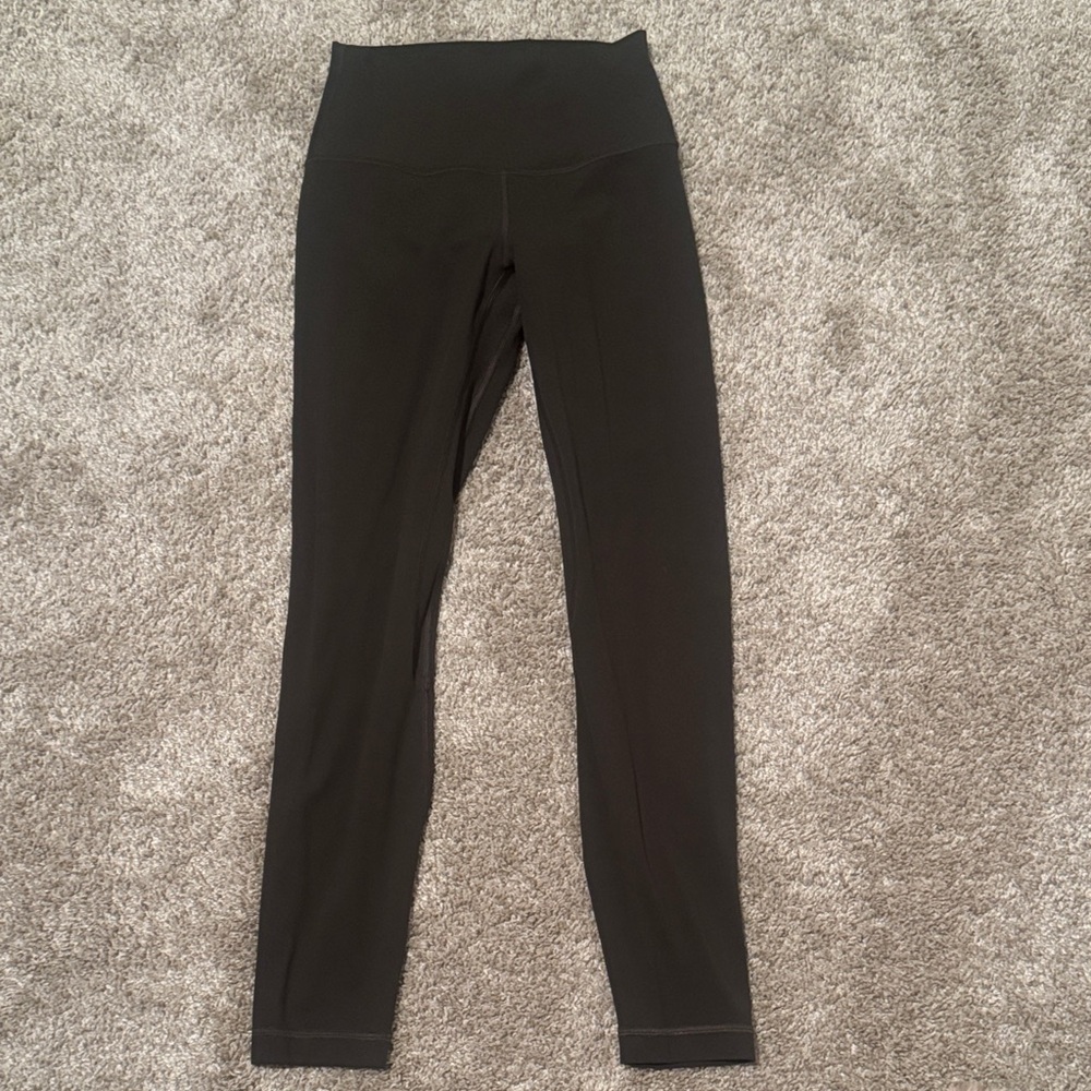 Lululemon leggings 25inch dark olive